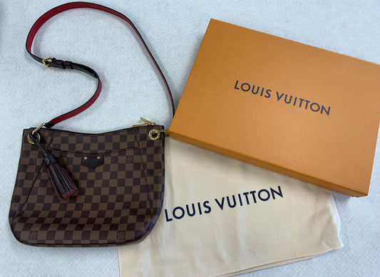 Crossbody Luxury Designer By Louis Vuitton In Brown, Size:Medium