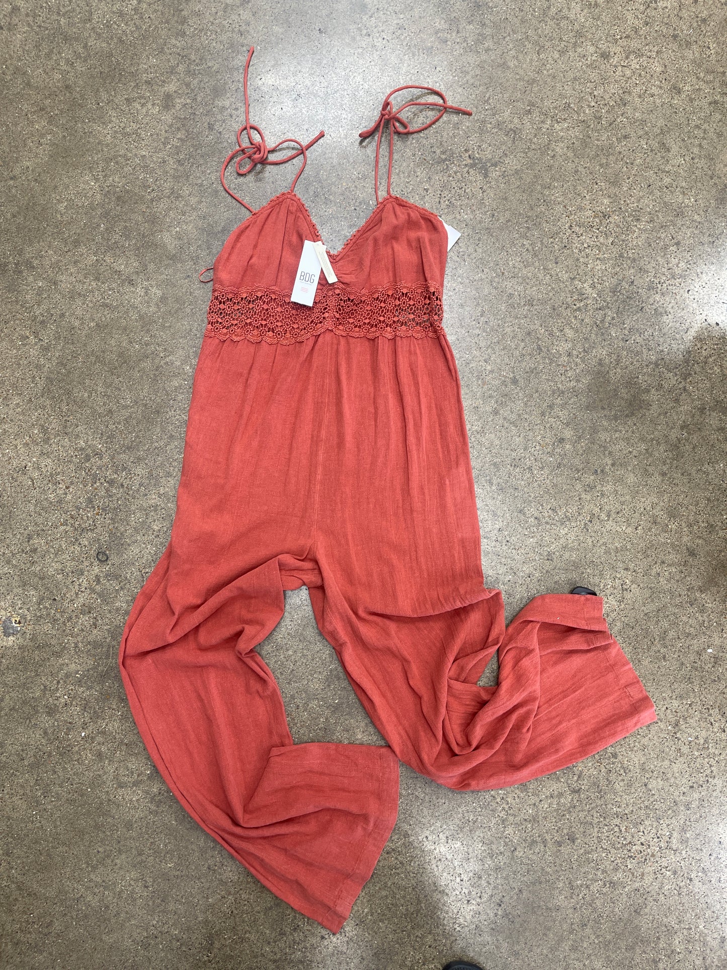 Jumpsuit By Bdg In Orange, Size:M