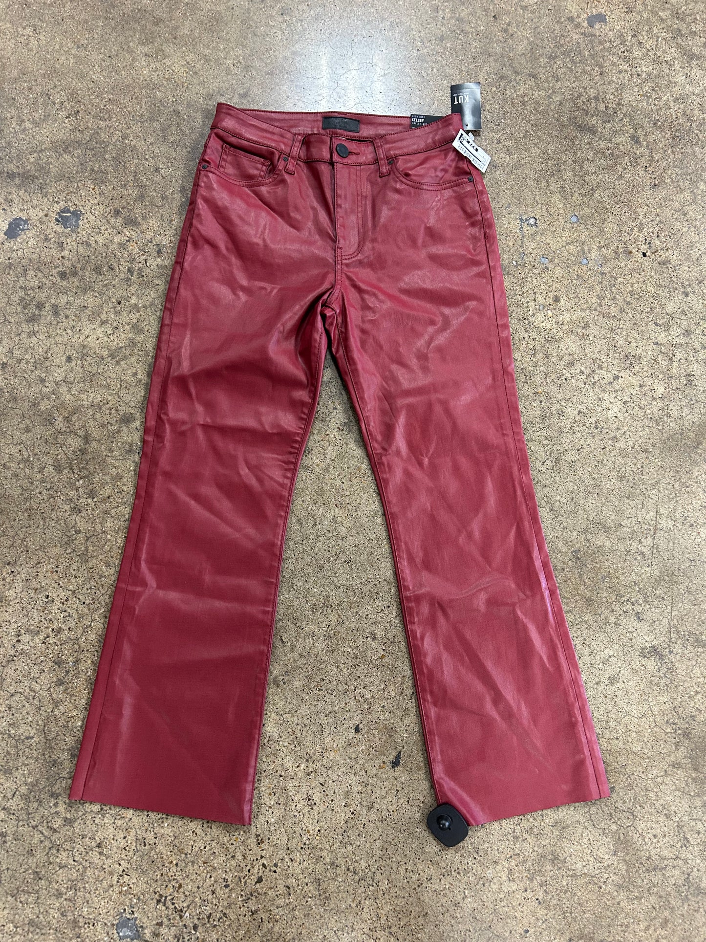 Jeans Flared By Kut In Red, Size:4