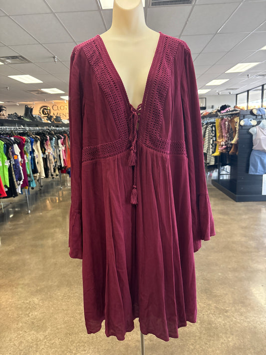 Dress Casual Short By Torrid In Red, Size:1X