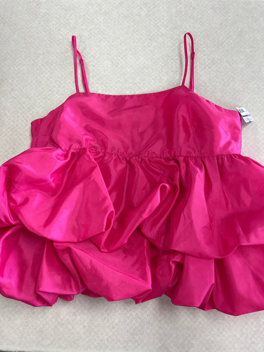 Top Sleeveless By A New Day In Pink, Size:S
