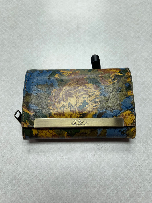 Wallet Designer By Patricia Nash In Blue & Green, Size:Medium