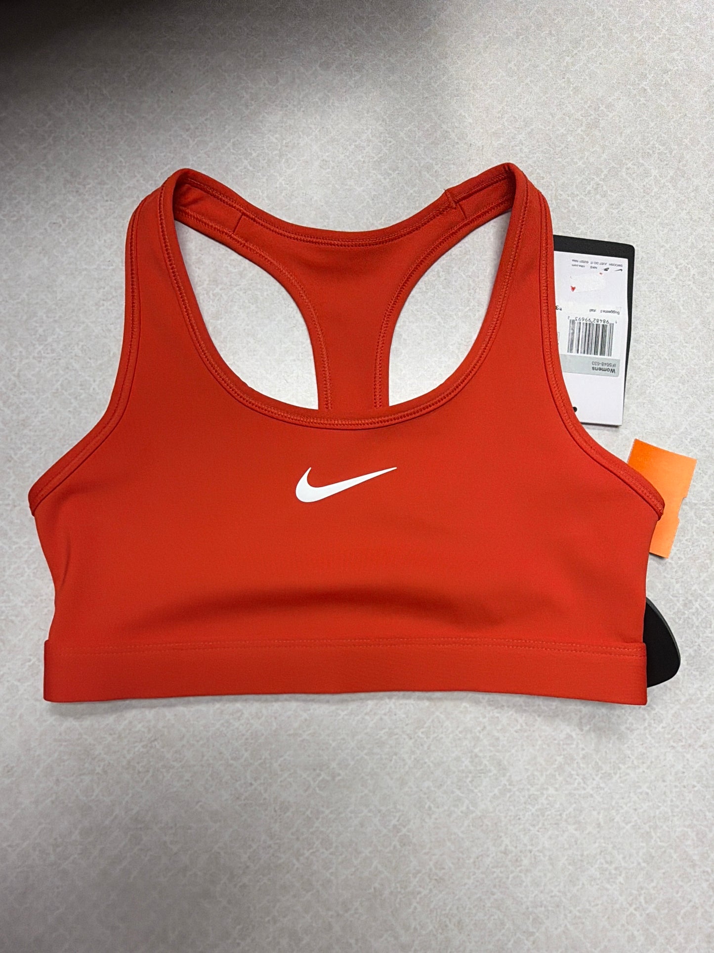 Athletic Bra By Nike Apparel In Orange, Size:Xs