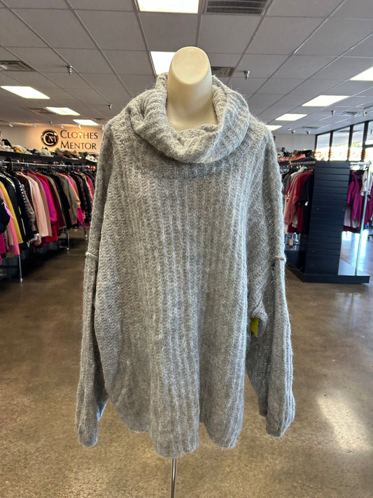 Sweater By Free People In Grey, Size:M