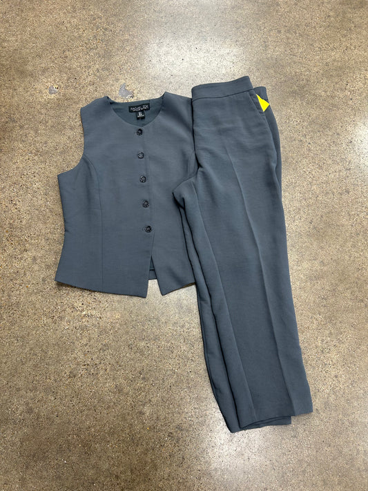 Pants Set 2Pc By Rachel Zoe In Grey, Size:12