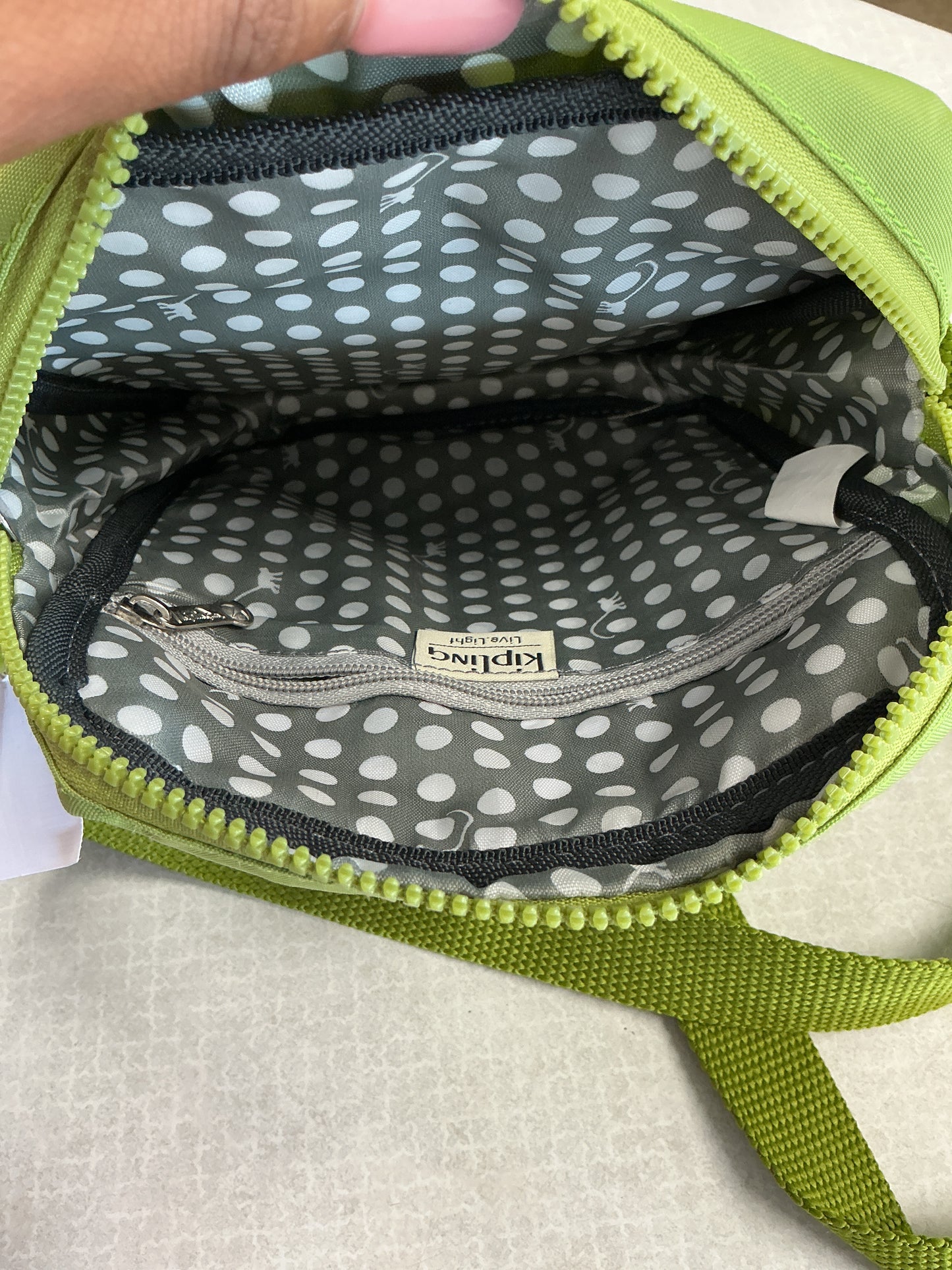 Crossbody By Kipling In Green, Size:Medium