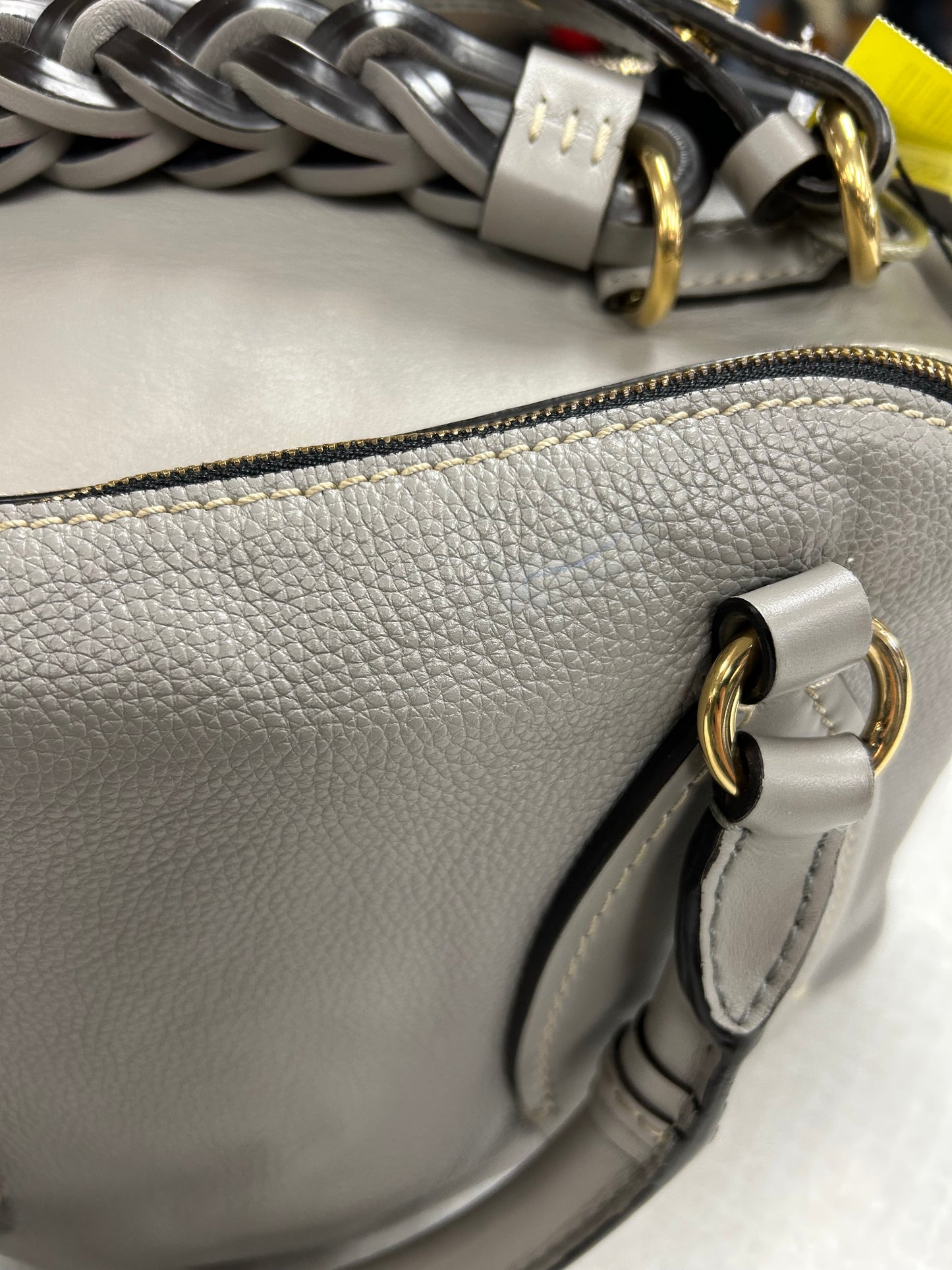 Handbag Luxury Designer By Chloe In Grey, Size:Medium