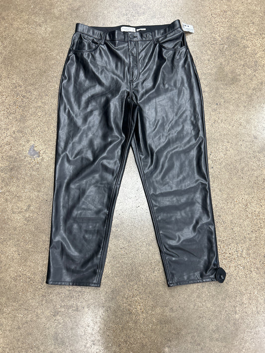 Pants Dress By Abercrombie And Fitch In Black, Size:16