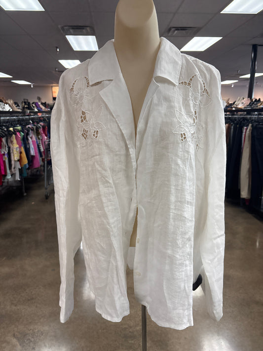 Top Ls By Madewell In White, Size:Xl