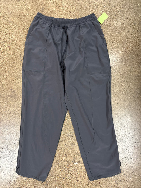 Athletic Pants By Lululemon In Grey, Size:6
