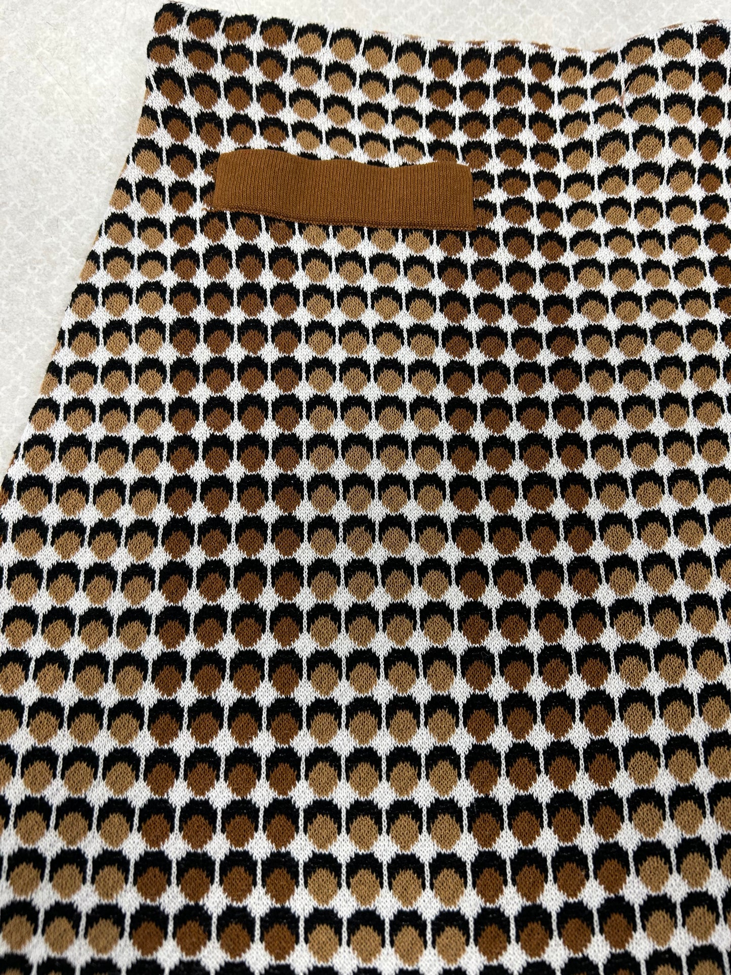 Skirt Mini & Short By Lucy Paris In Black & Tan, Size:L