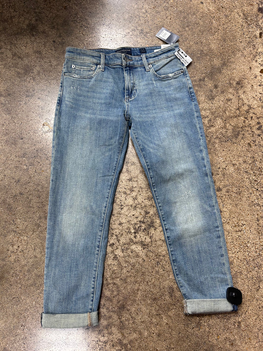 Jeans Boyfriend By Lucky Brand In Blue Denim, Size:4