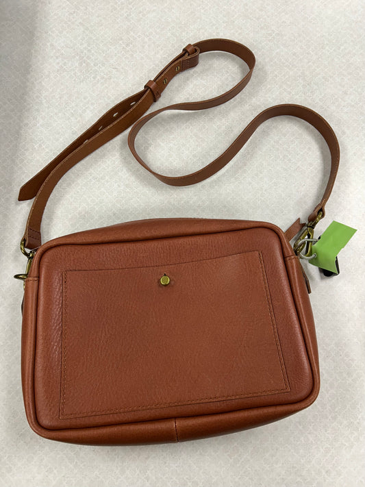 Crossbody Leather By Madewell In Brown, Size:Medium