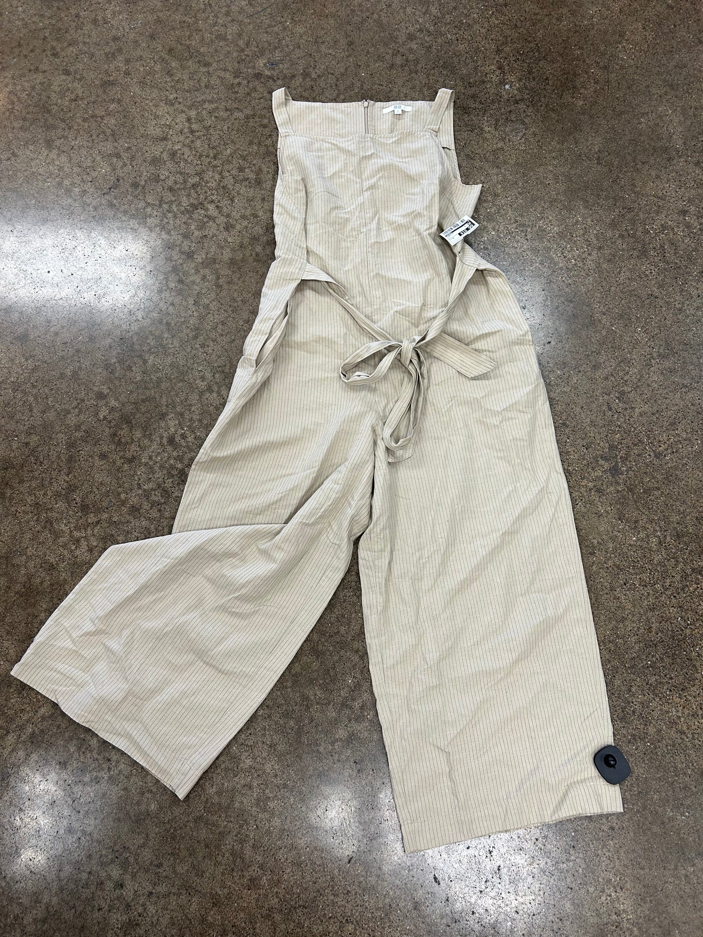Jumpsuit By Uniqlo In Tan, Size:M