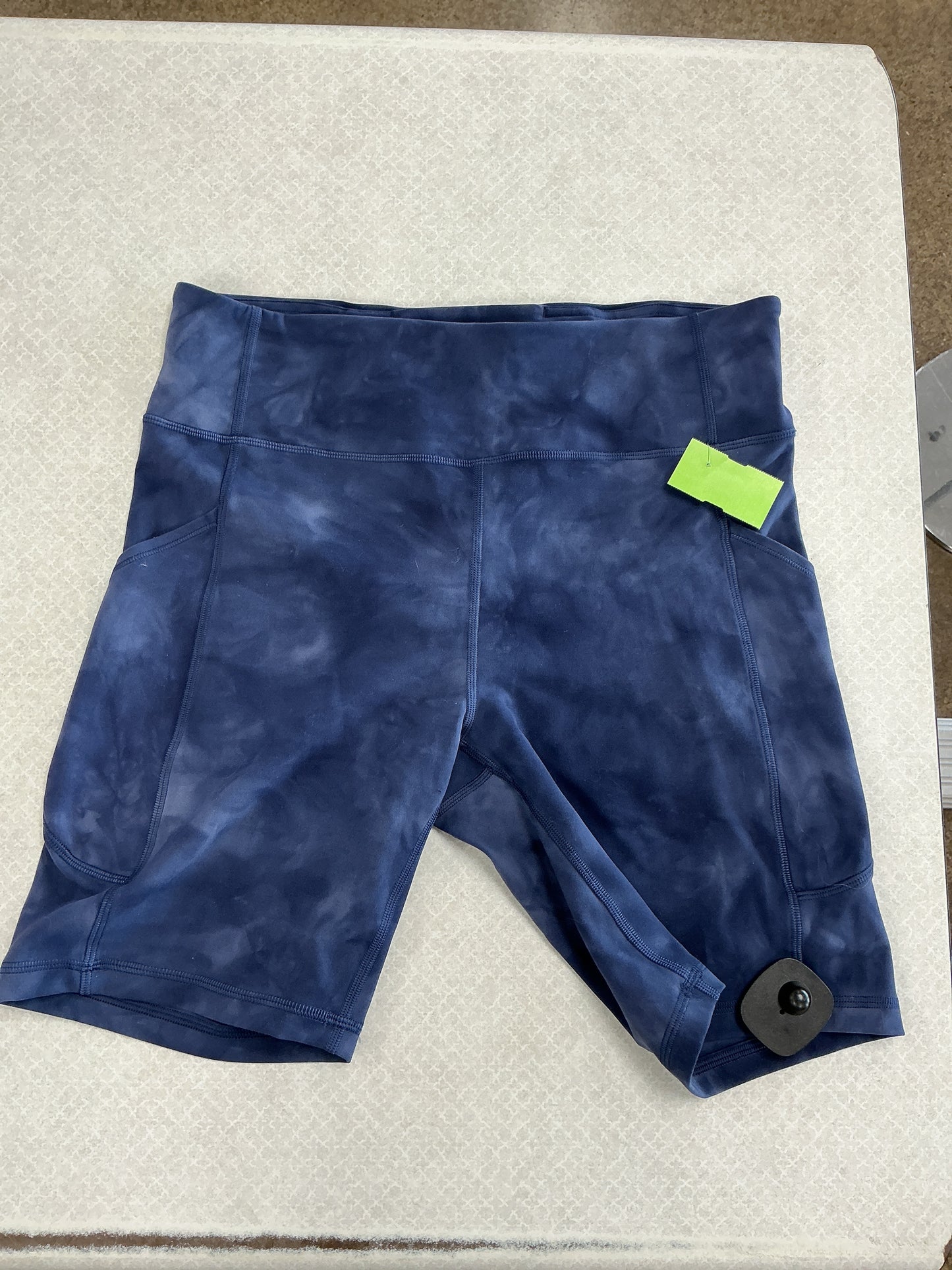 Athletic Shorts By Lululemon In Blue, Size:10