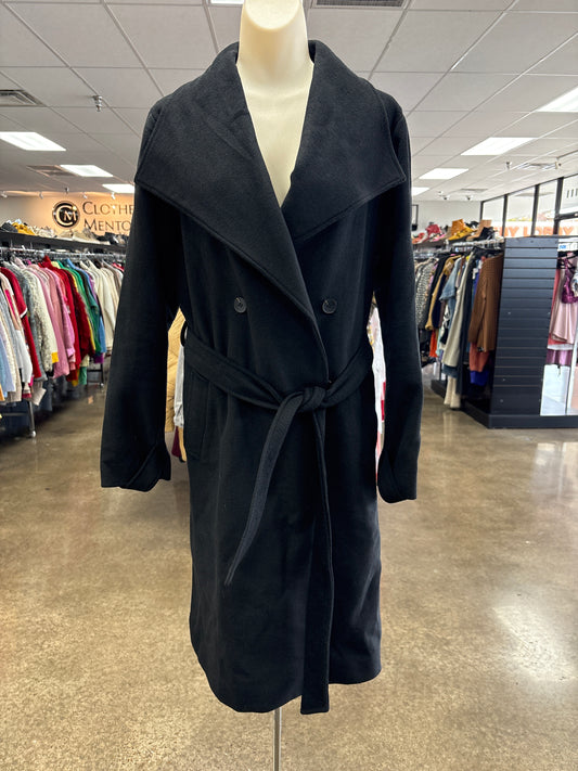 Coat Peacoat By Avec Les Filles In Black, Size:S