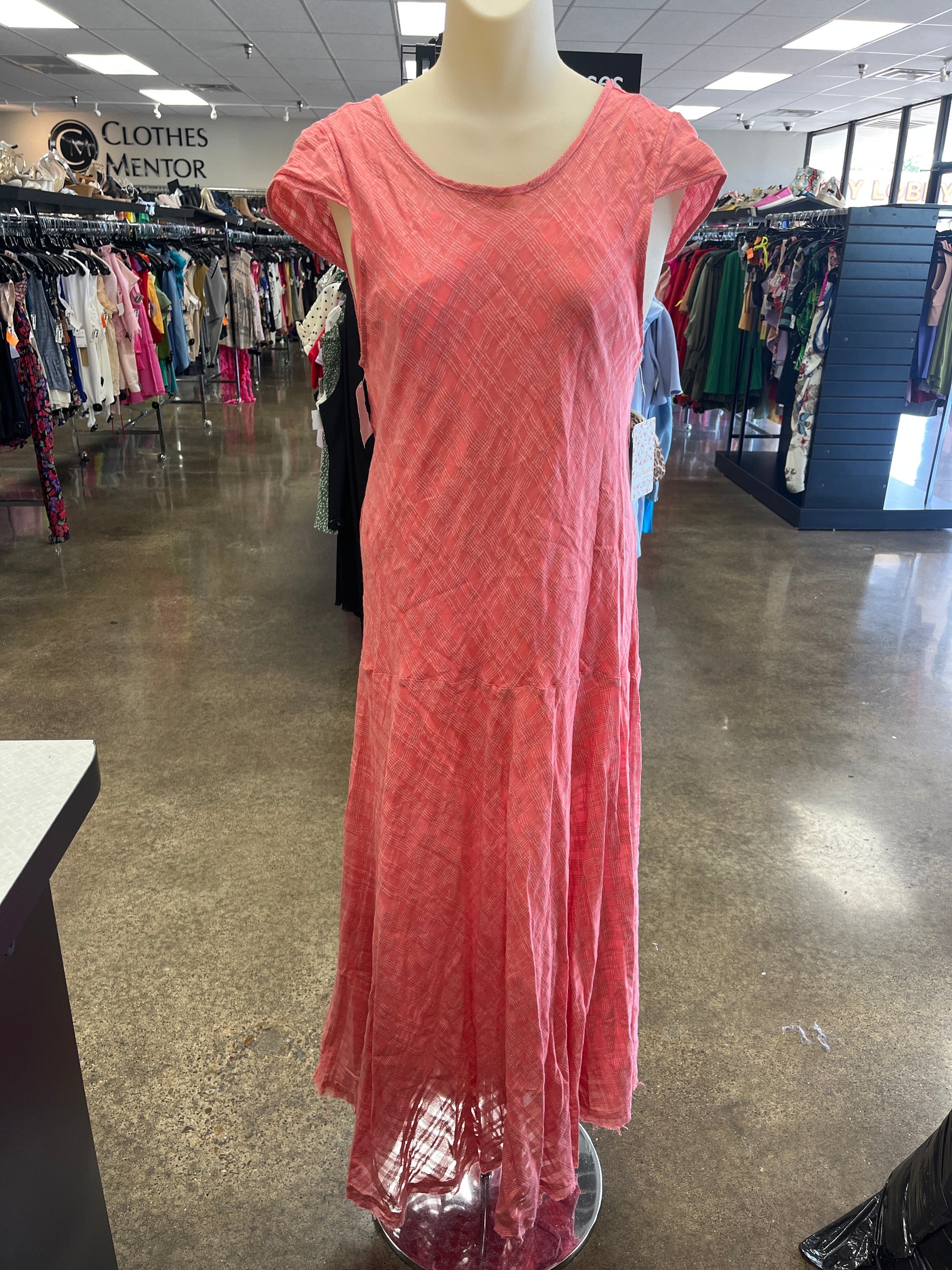Dress Casual Maxi By Free People In Pink, Size:S Clothes Mentor Little Rock AR #269 Dress Casual Maxi By Free People In Pink, Size:S Clothes Mentor Little Rock AR #269