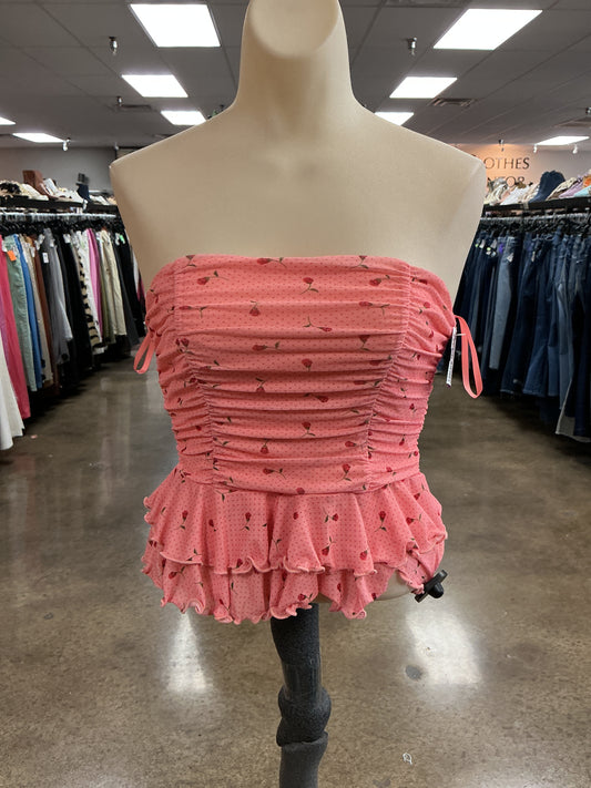 Top Sleeveless By Kimichi Blue In Pink, Size:M