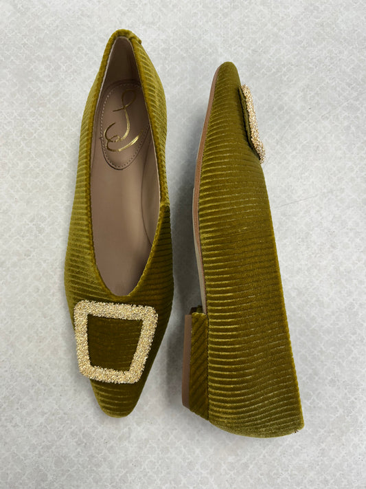 Shoes Flats By Sam Edelman In Green, Size:7