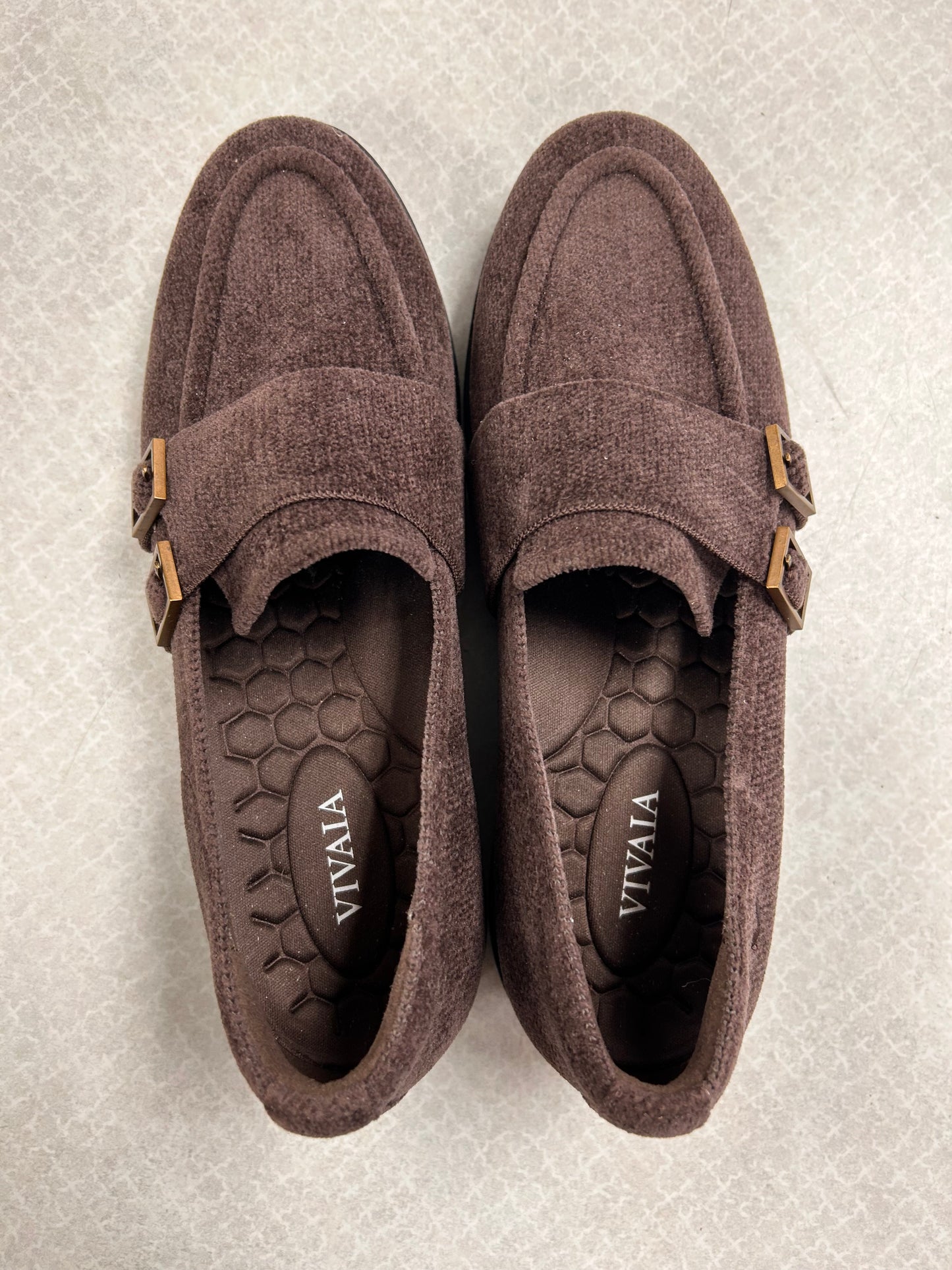 Shoes Flats By Vivaia In Brown, Size:7