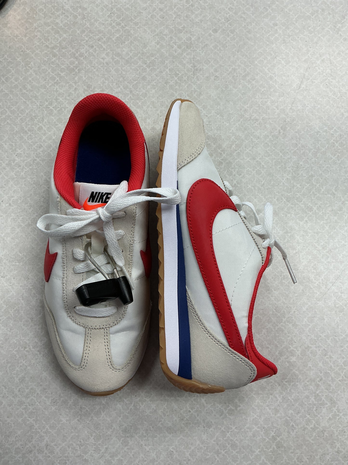 Shoes Athletic By Nike In Red & Tan, Size:6.5