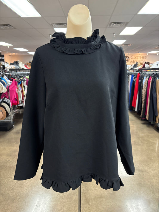 Top Ls By Sail To Sable In Black, Size:M