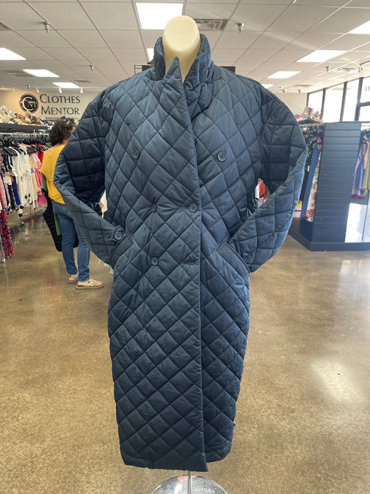 Coat Designer By Rebecca Minkoff In Blue, Size:S