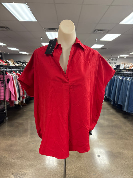 Top Ss By French Connection In Red, Size:Xs