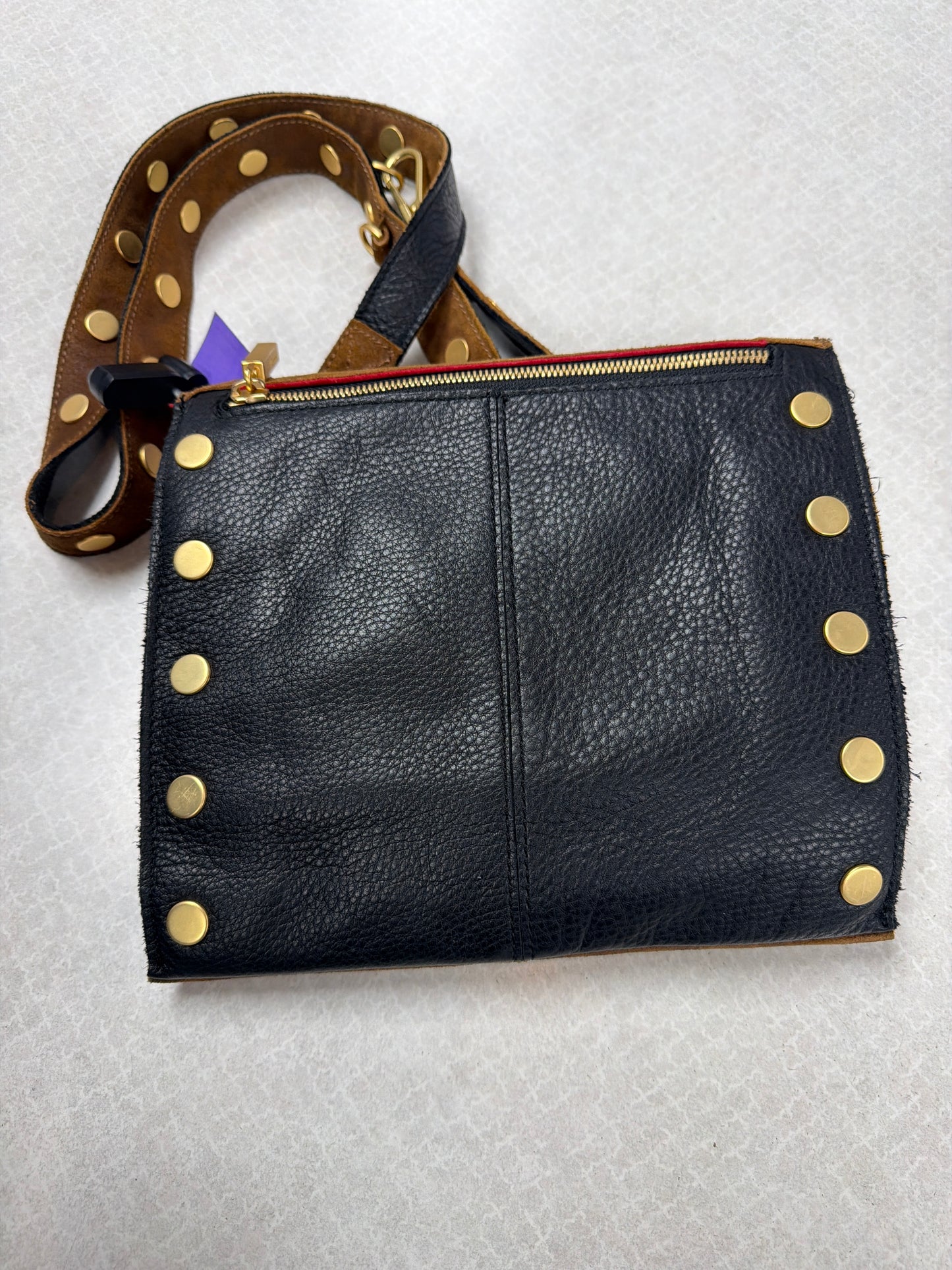 Handbag Leather By Hammitt In Brown, Size:Medium