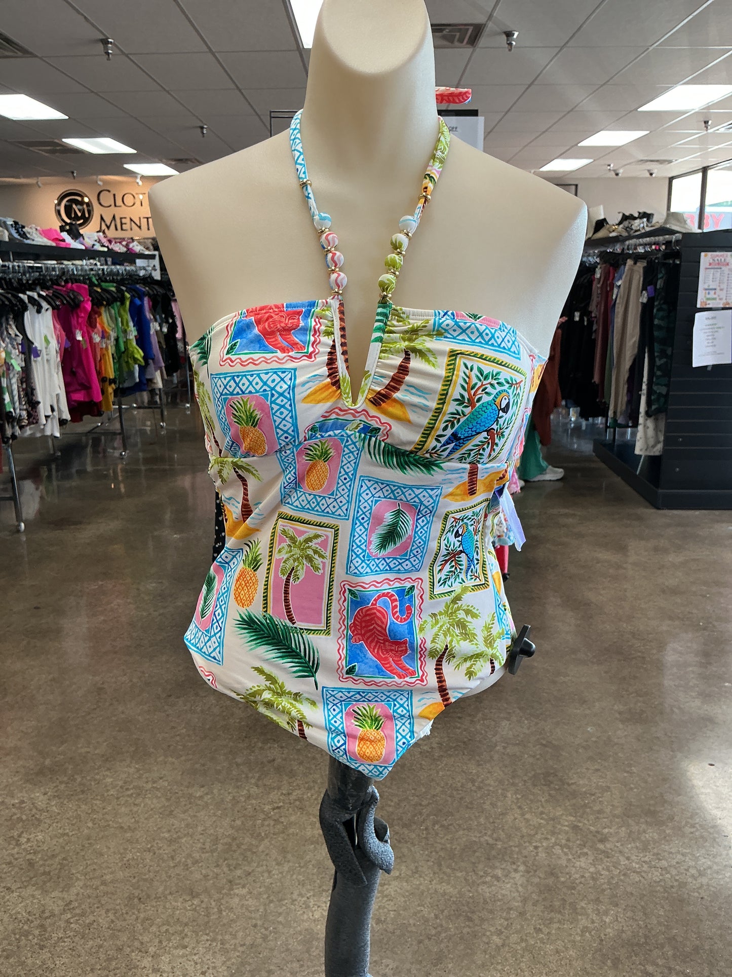 Swimsuit By Gibson And Latimer In Multi, Size:Xs