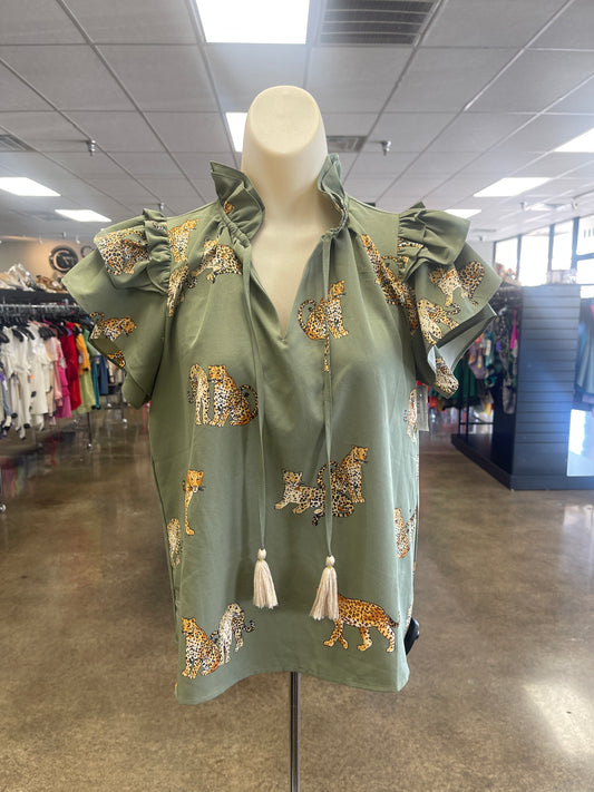 Top Ss By Thml In Green, Size:S