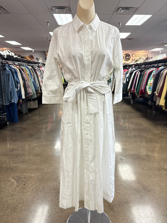 Dress Casual Maxi By Nordstrom In White, Size:S