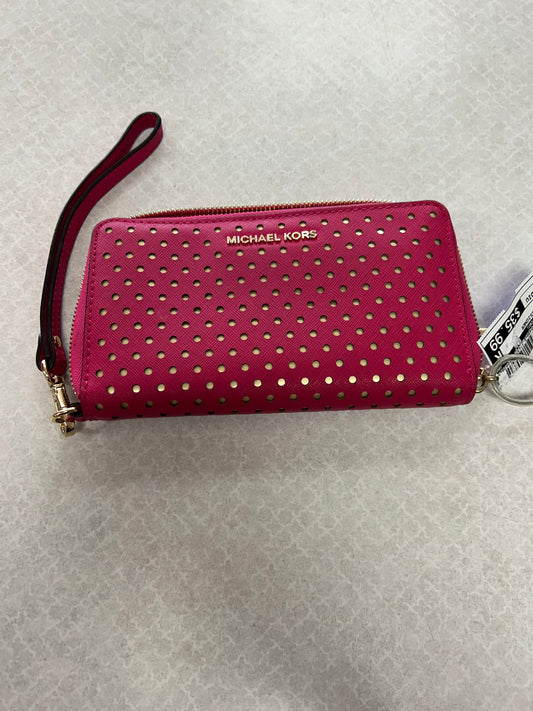 Wallet Designer By Michael Kors In Pink, Size:Medium