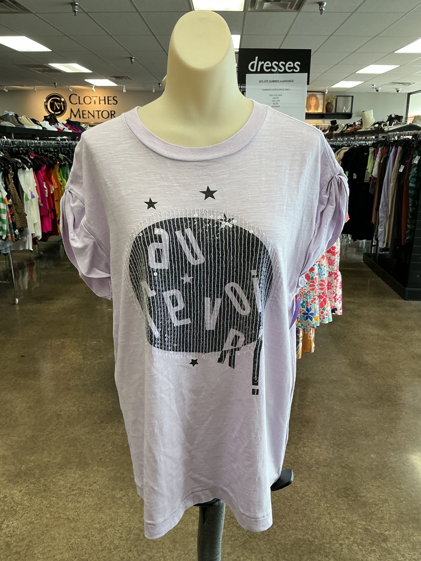 Top Ss By Current/Elliott In Purple, Size:S