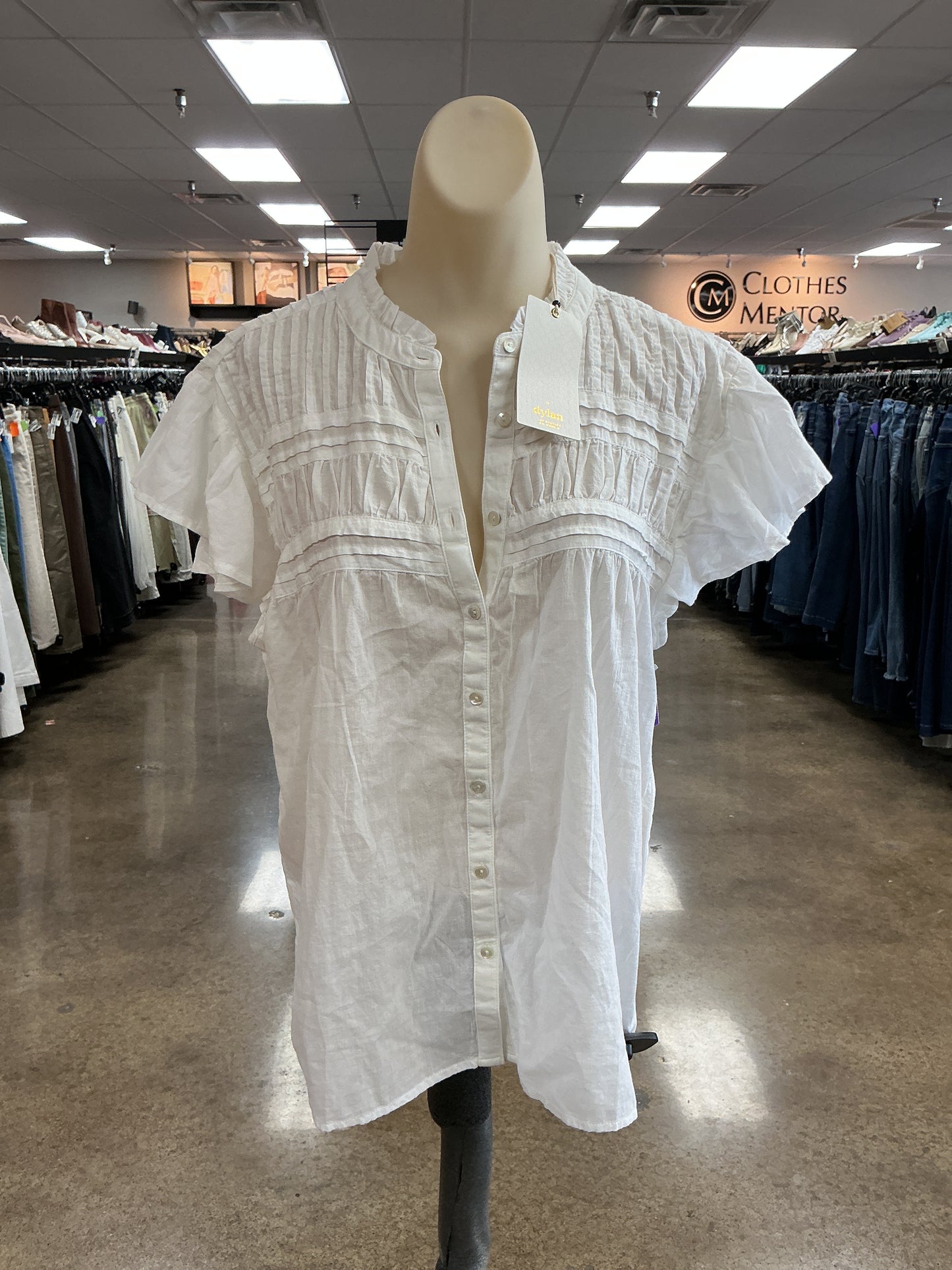 Top Ss By Dylan In White, Size:S