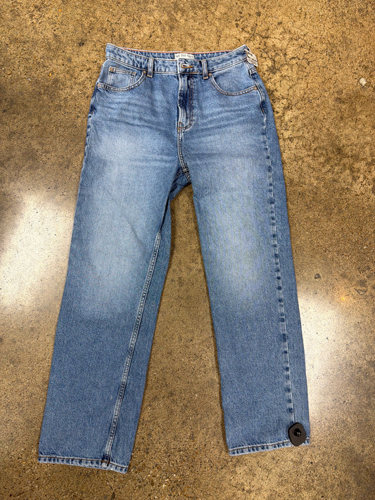 Jeans Straight By We The Free In Blue Denim, Size:10