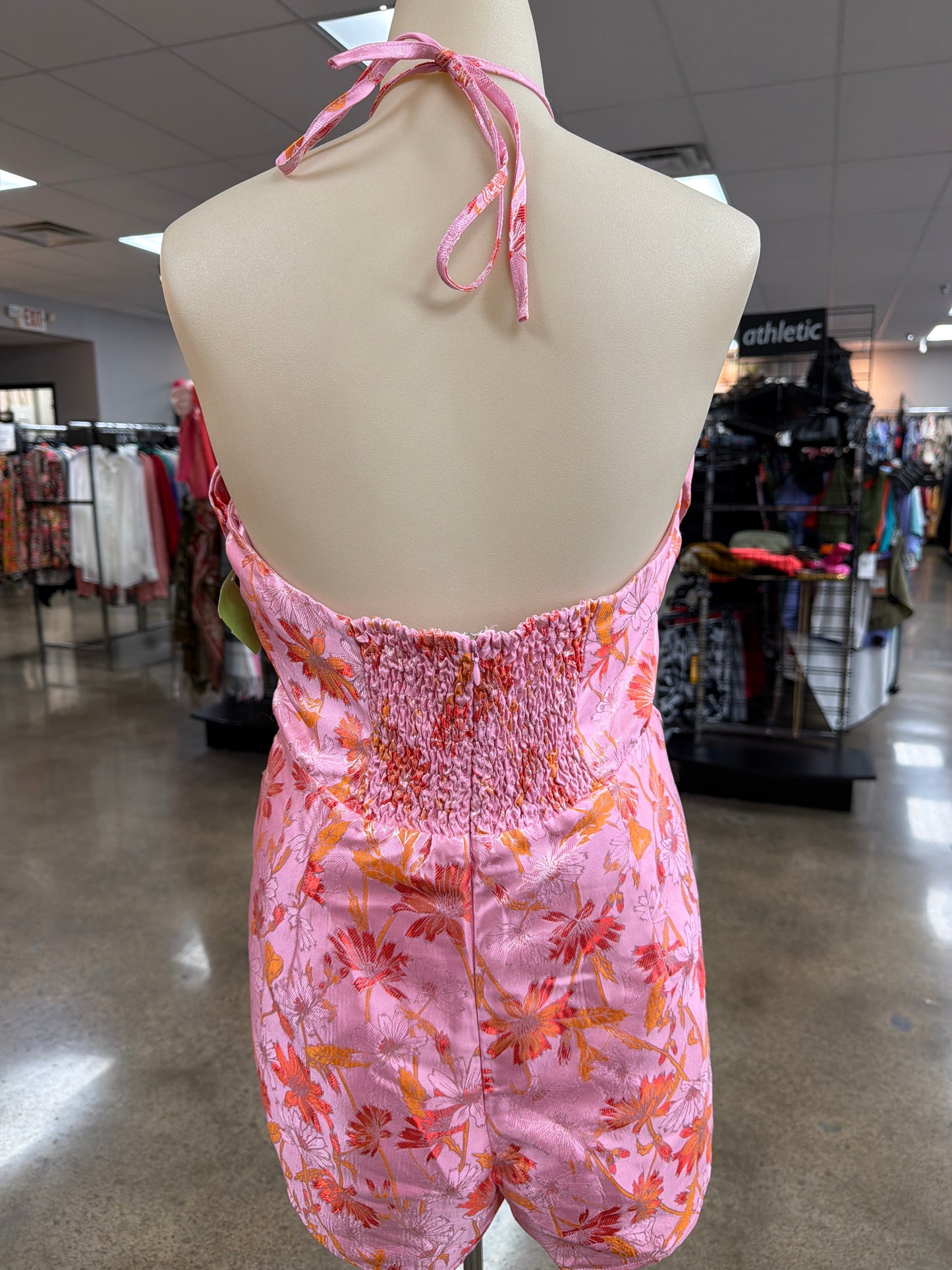 Romper By Buddy Love In Orange & Pink, Size: Medium