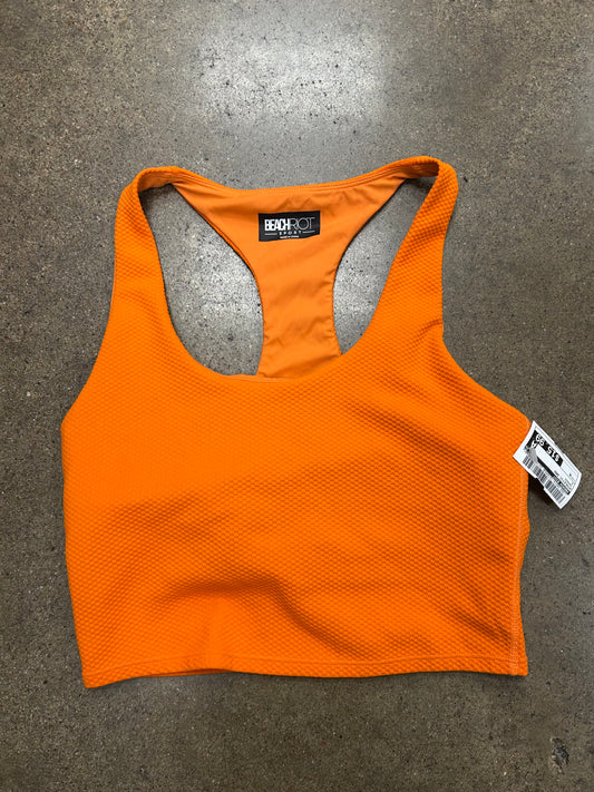 Athletic Bra By Beach Riot In Orange, Size:M