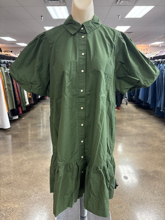 Dress Casual Short By Free Assembly In Green, Size:M