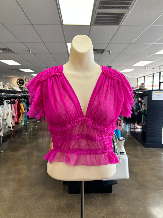 Top Ss By Free People In Pink, Size:S