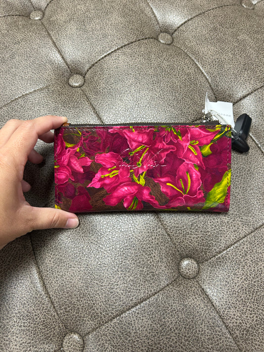 Wallet Designer By Patricia Nash In Floral Print, Size:Medium