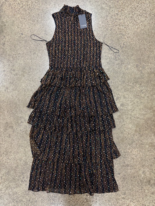 Dress Party Midi By Fate In Black, Size:L