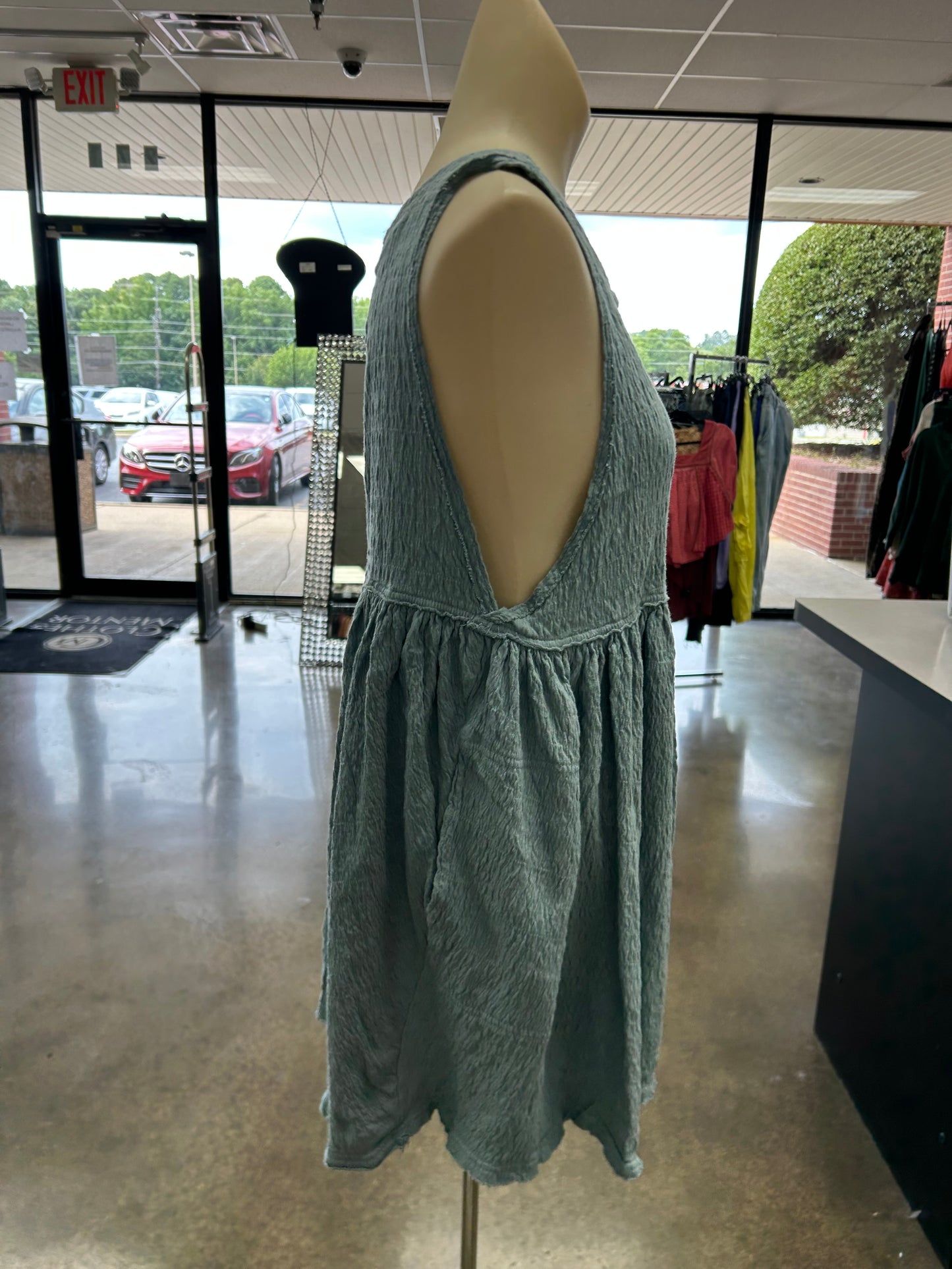 Dress Casual Short By Free People In Blue, Size:Xs