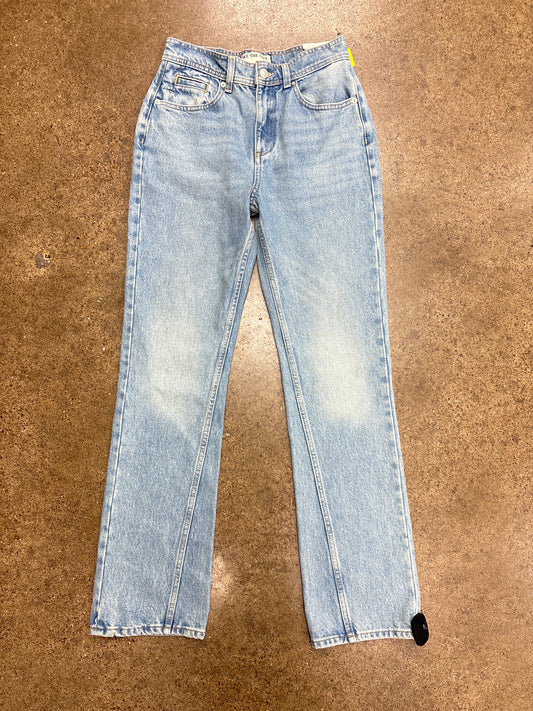 Jeans Straight By We The Free In Blue Denim, Size:2