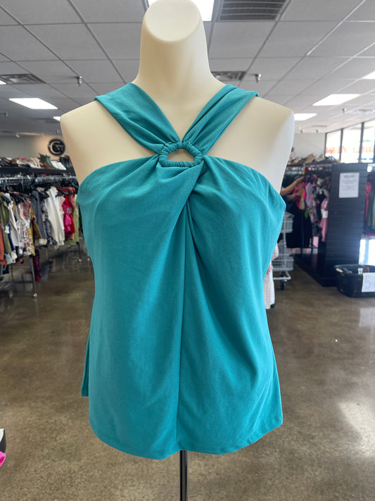 TOP SLEEVELESS by AUW In TEAL, Size: L