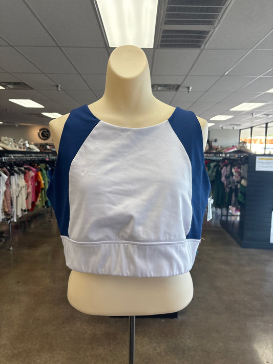 Athletic Bra By Zelos In Blue, Size:Xxl