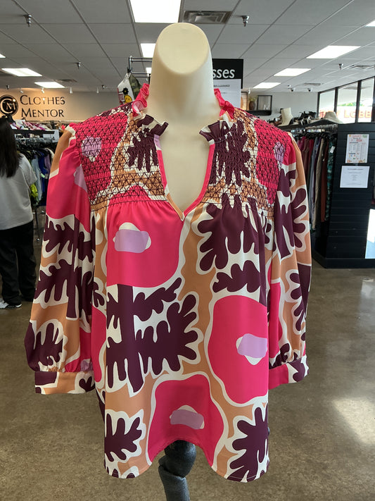 Top Ss By Crosby In Pink, Size:S