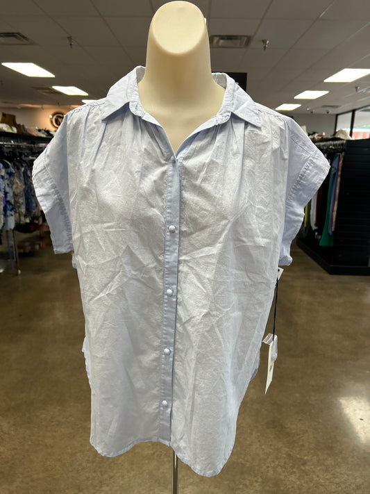 Top Ss By Citizens Of Humanity In Blue, Size:Xs