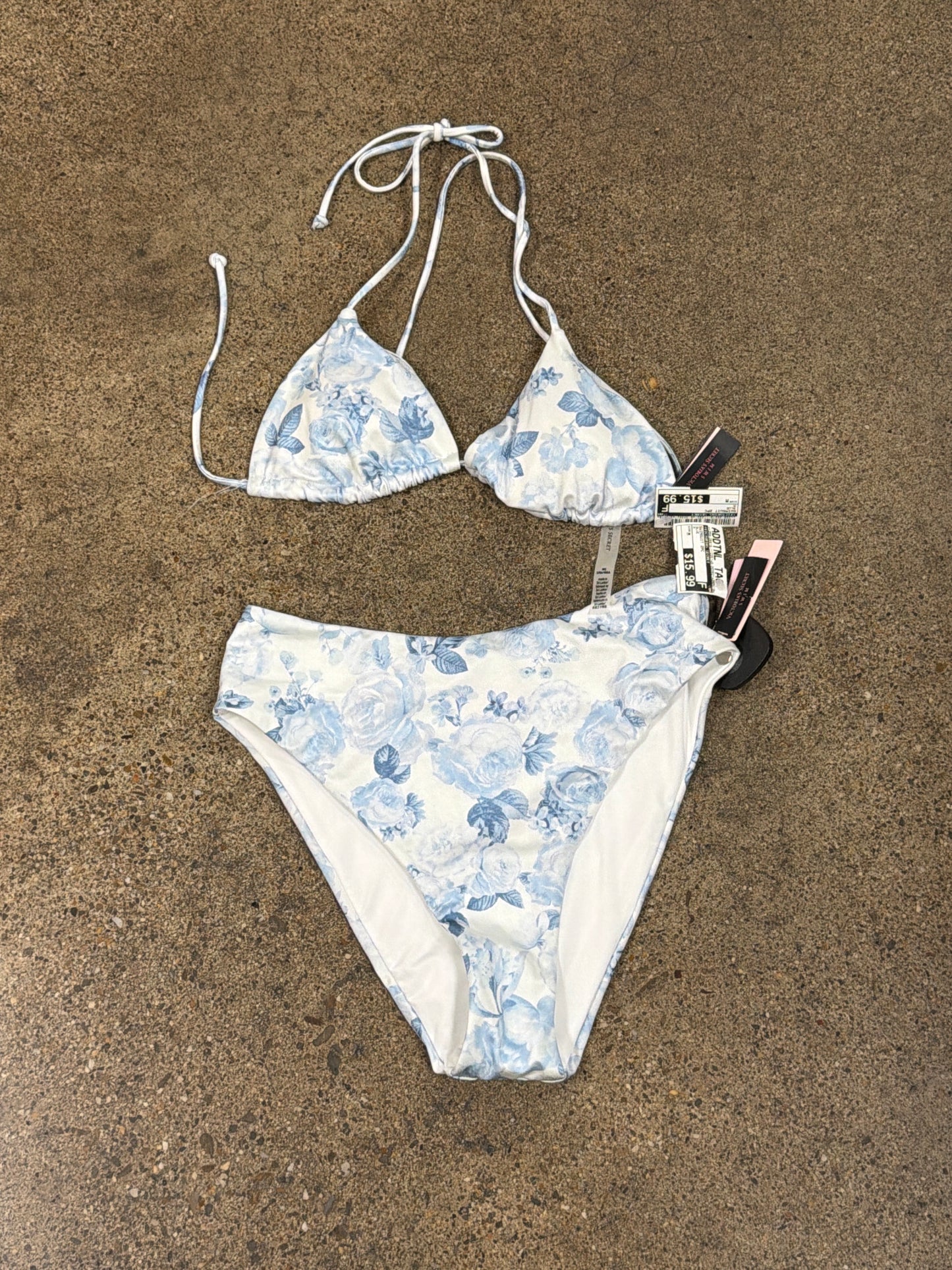 Swimsuit 2Pc By Victorias Secret In Blue, Size:M