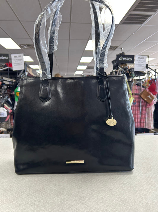Handbag Designer By Brahmin In Black, Size:Medium